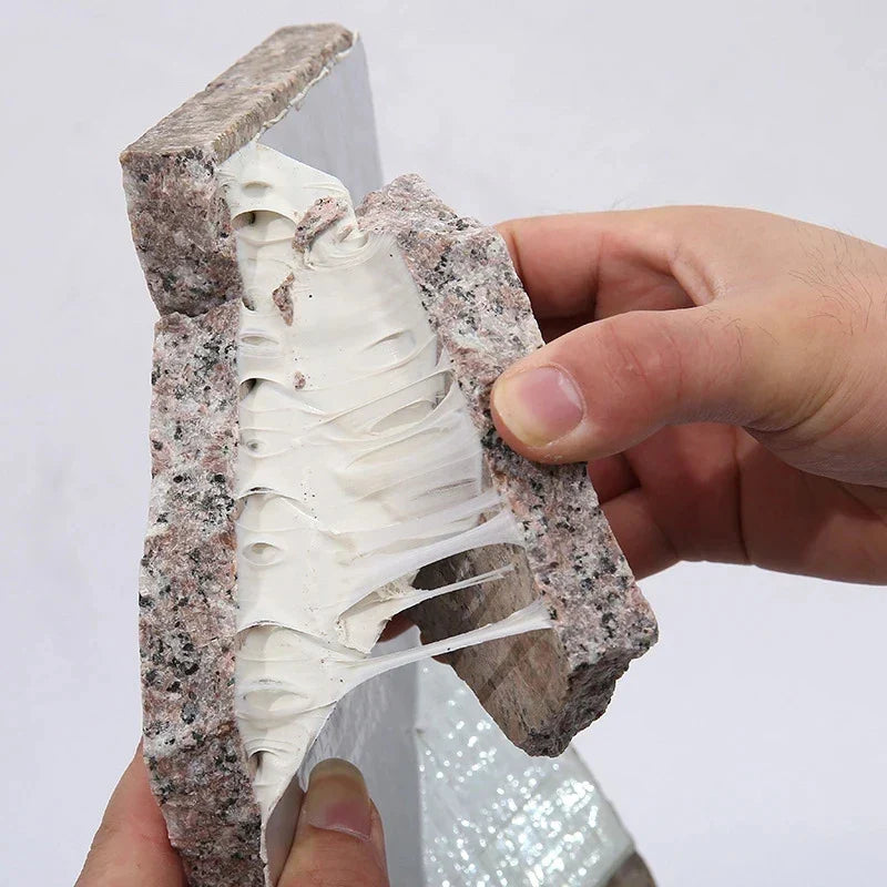 Vattentät värmebeständig tejp - Tjockare butyl-aluminiumtejp för reparation av väggar, pooler och tak - självhäftande tejp