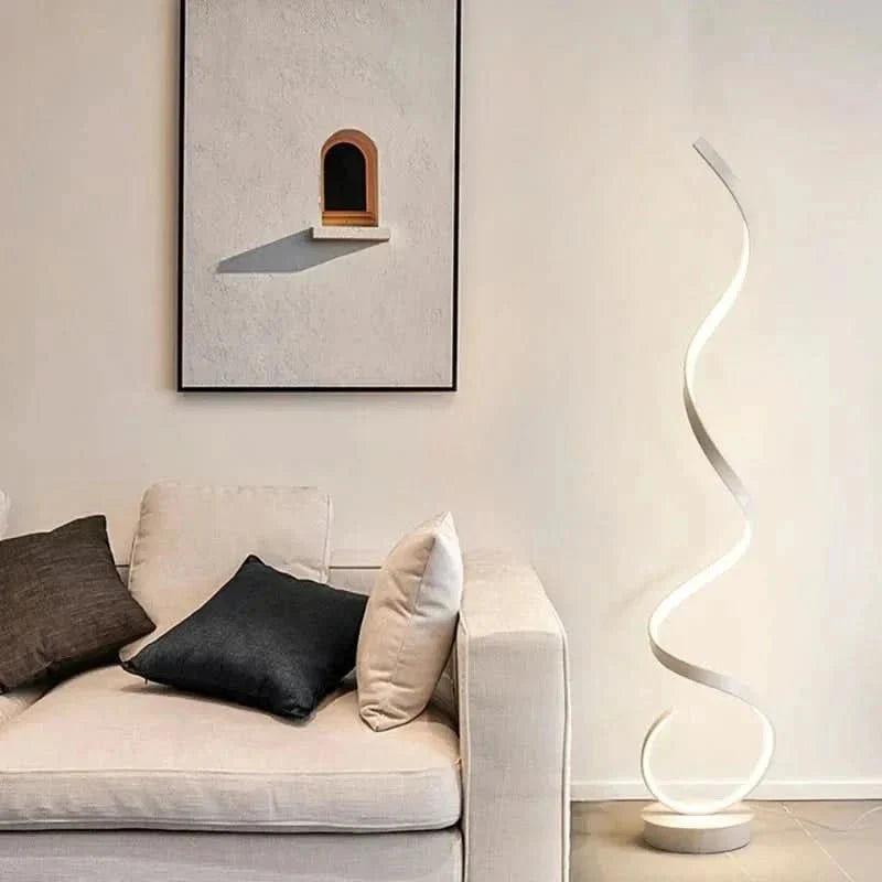 Golvlampa LED Spiral Istanbul - Energisnål belysning, elegant design