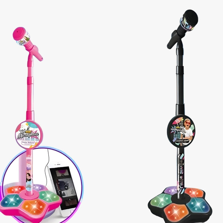 Mikrofon för barn med höjdjusterbart stativ – SoundFun Stage
