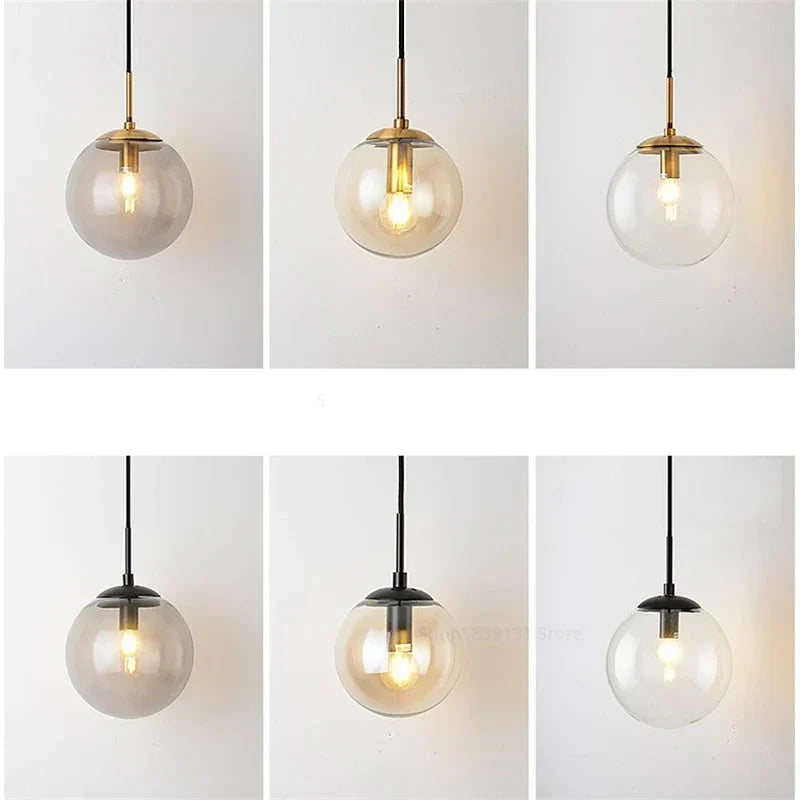 GlacioGlow vägglampa i glas, retrostil | Elegant sängbordslampa för varm stämningsbelysning