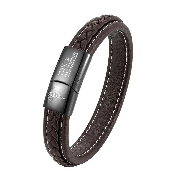 CareCrest medicinskt säkerhetsarmband | Hypoallergent nöd-ID-armband