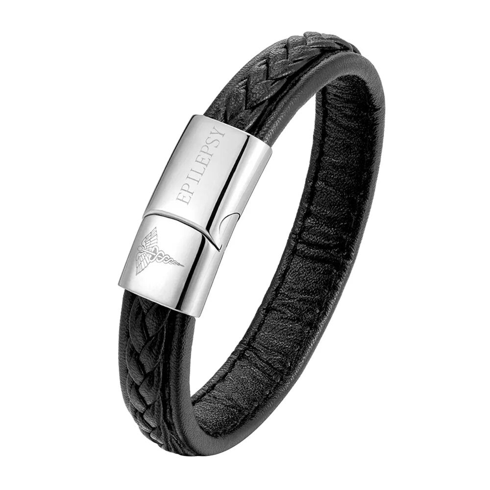 CareCrest medicinskt säkerhetsarmband | Hypoallergent nöd-ID-armband