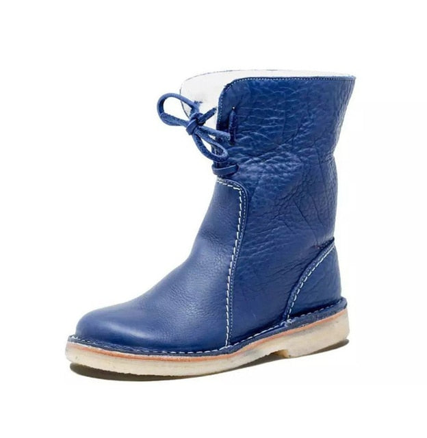 Varma ankelboots dam – Bekväma ankelboots för kallt väder