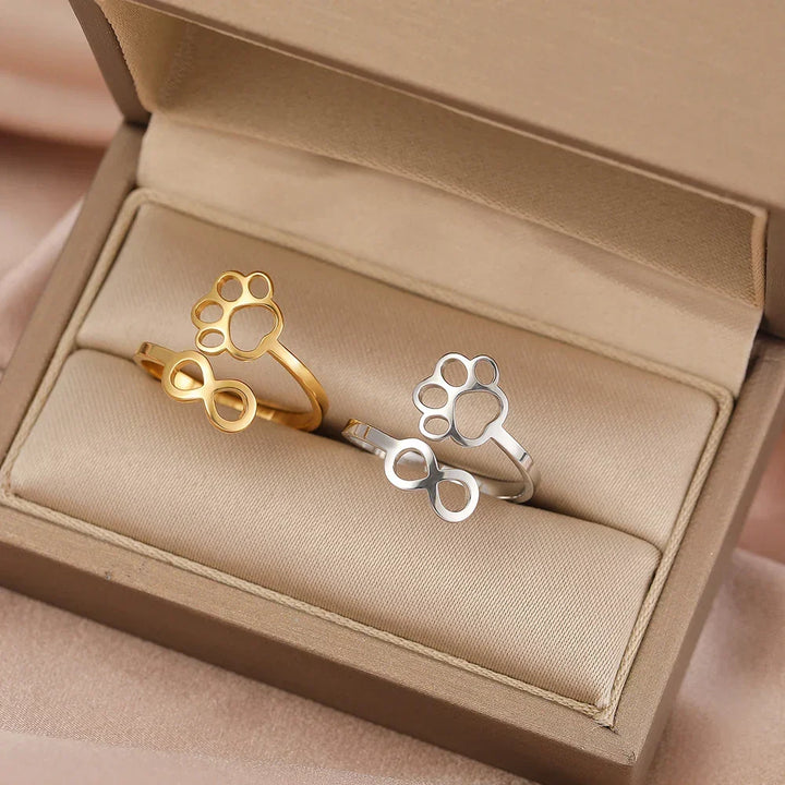 Justerbar Infinity Tassring – Rostfritt stål