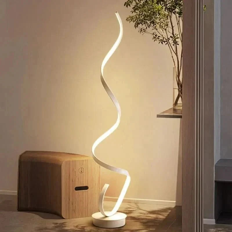 Golvlampa LED Spiral Istanbul - Energisnål belysning, elegant design