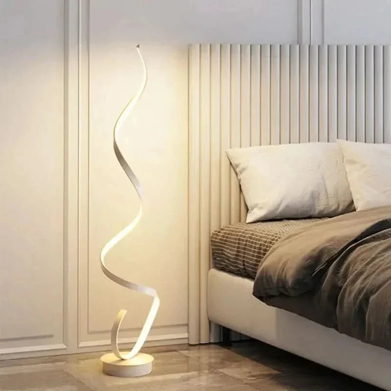 Golvlampa LED Spiral Istanbul - Energisnål belysning, elegant design