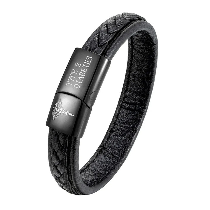 CareCrest medicinskt säkerhetsarmband | Hypoallergent nöd-ID-armband