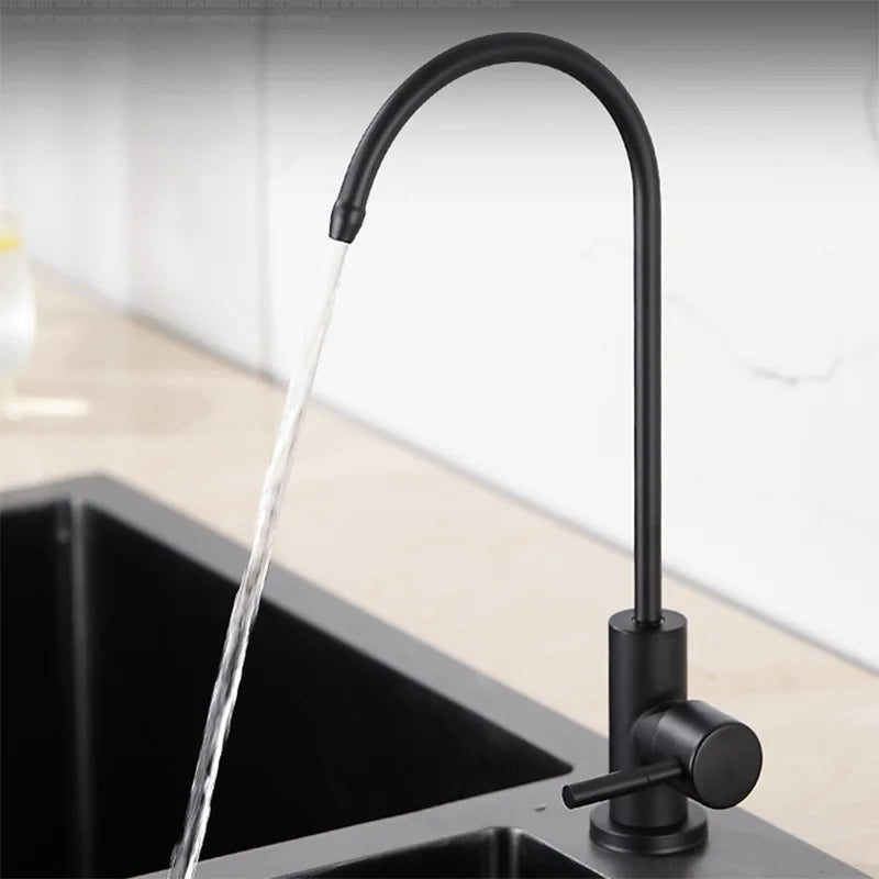 Roterbar vattenreningskran i rostfritt stål 304 AquaFlow