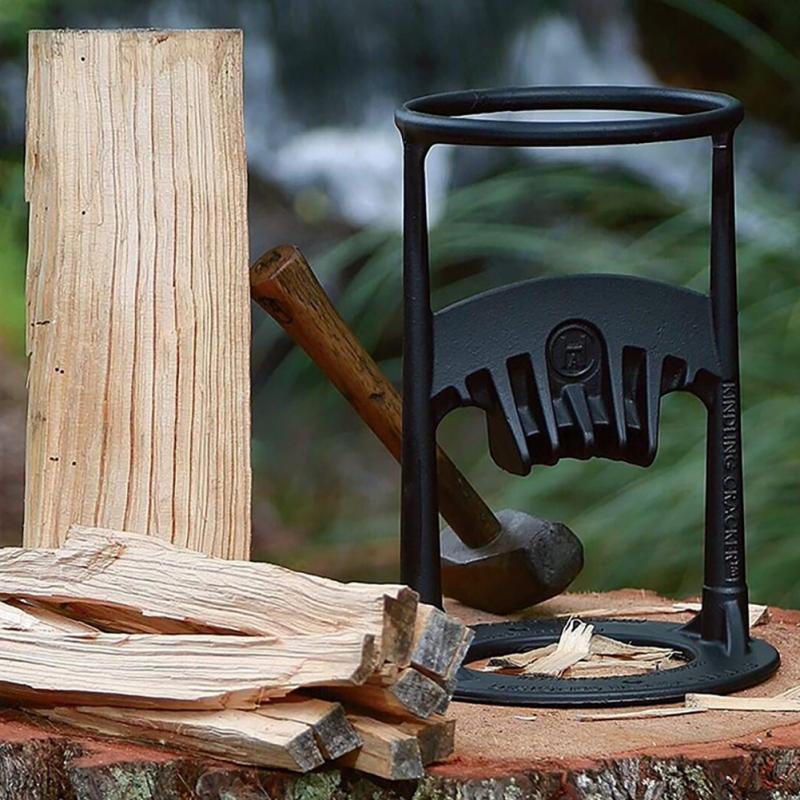WoodSplitter vedklyv – säker och snabb för att klyva brasved