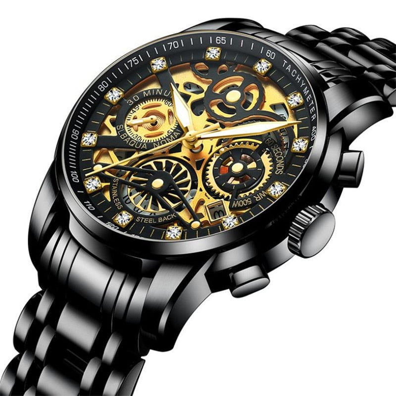 Herrklocka Skeleton – Eclipse