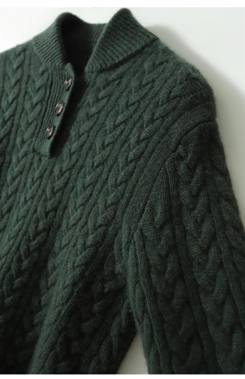 Arden kashmircardigan med knappar