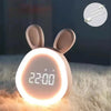 Väckarklocka för barn i kaninform med LED-nattlampa - BunniGlow