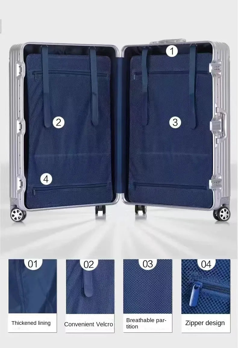 Hardcase-resväska i aluminium-magnesium – Sarajevo