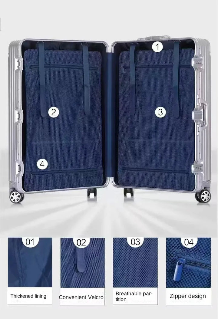 Hardcase-resväska i aluminium-magnesium – Sarajevo