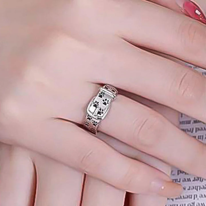 Söt och Stilren Hundinspirerad Halsband Ring