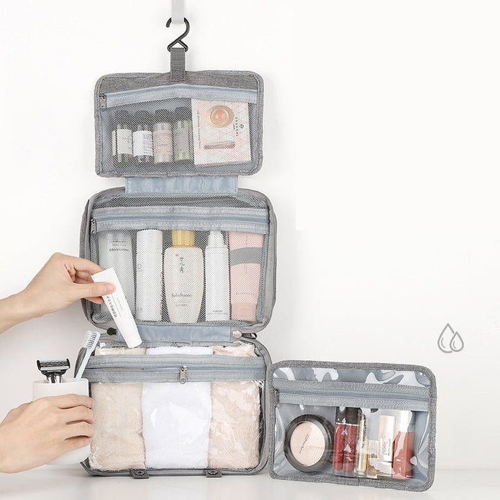 TravelTidy – Kompakt kosmetikorganizer med 4 fack