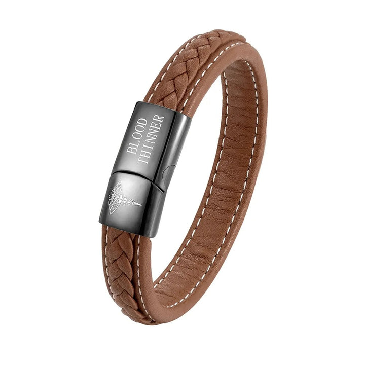 CareCrest medicinskt säkerhetsarmband | Hypoallergent nöd-ID-armband