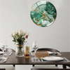 Elegant väggklocka med marmoreffekt – MarbleTime