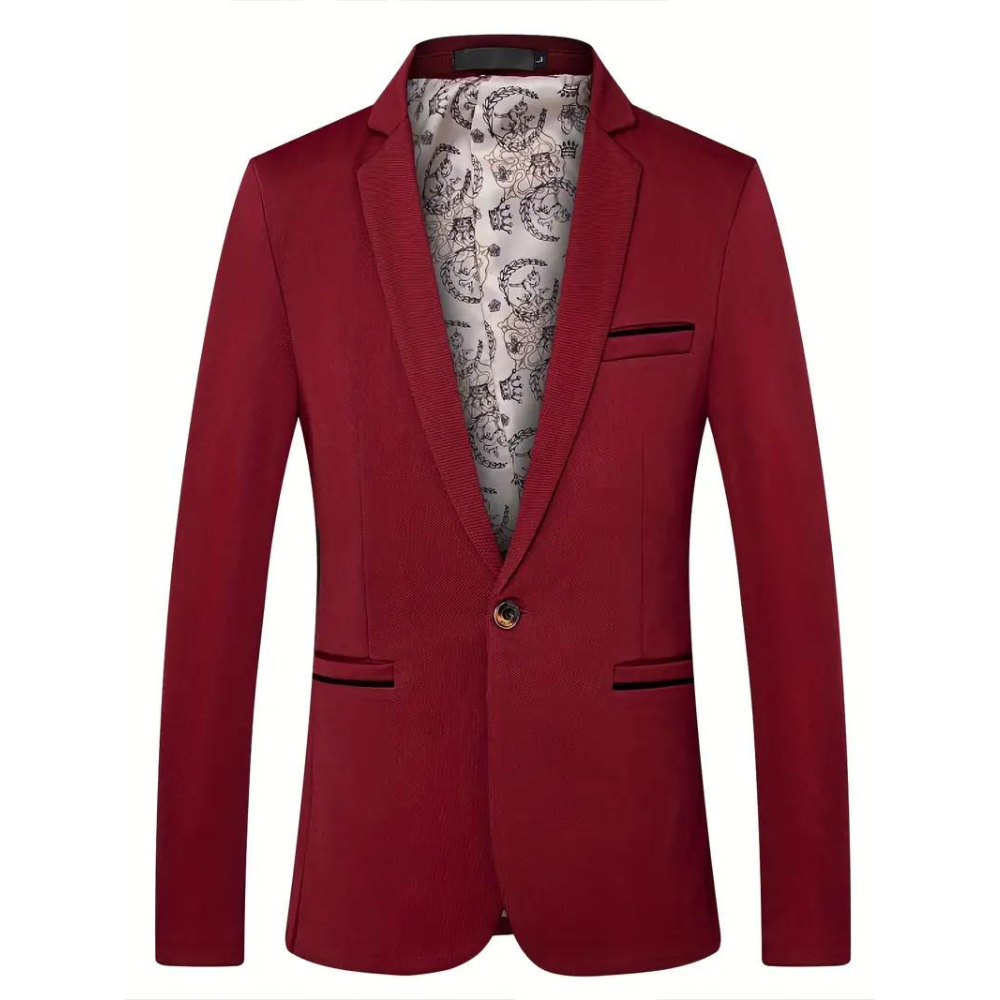 Elegant herrblazer Raffinerad skräddarsydd för den moderna gentlemannen