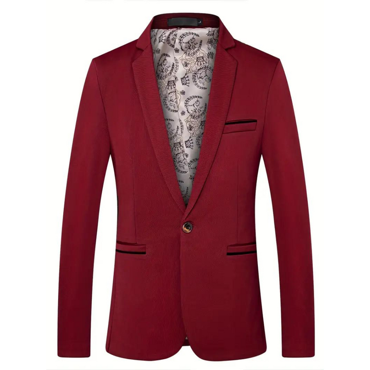 Elegant herrblazer Raffinerad skräddarsydd för den moderna gentlemannen