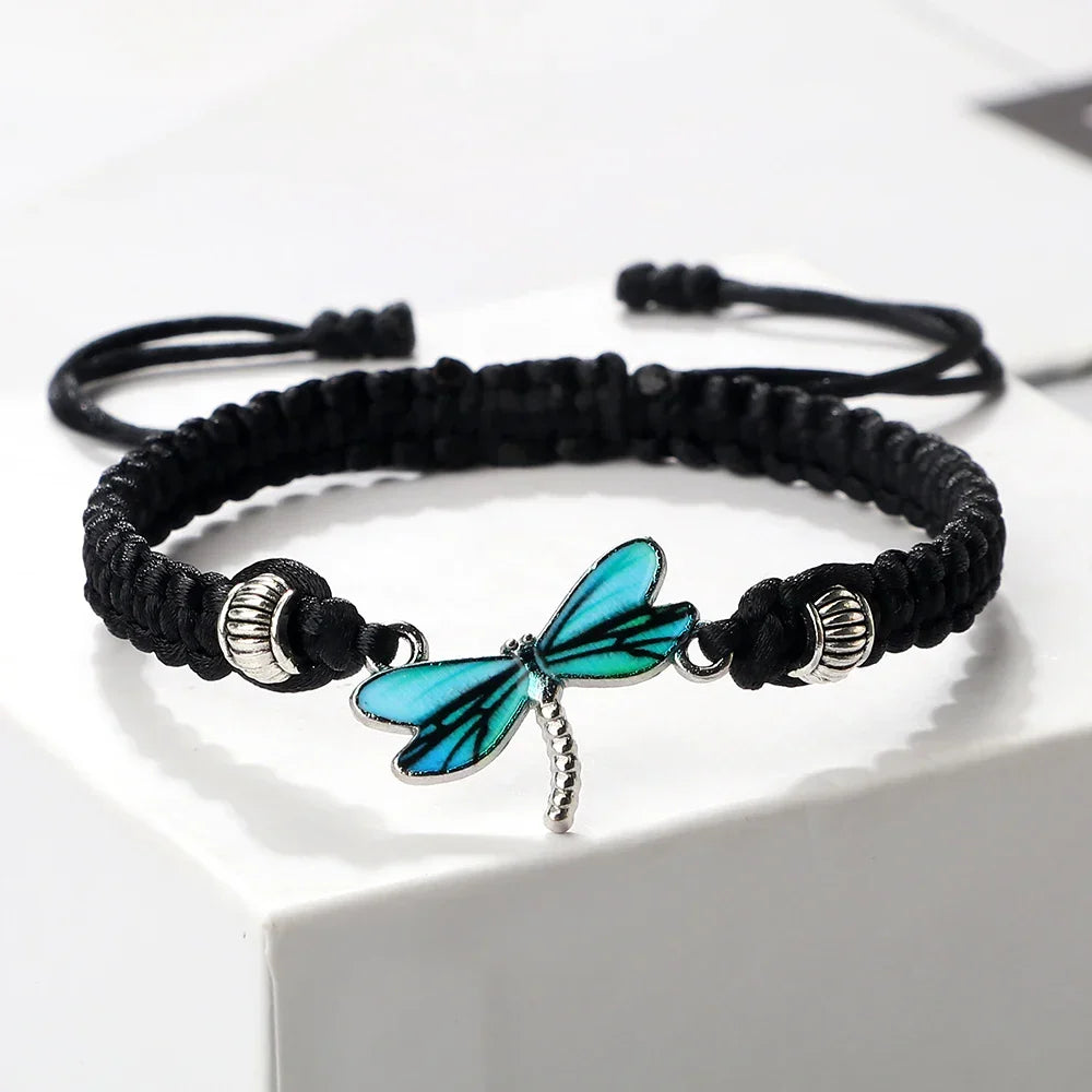 Trollslända Drömmar Handvävt Armband