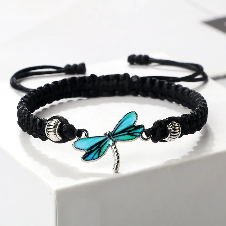 Trollslända Drömmar Handvävt Armband