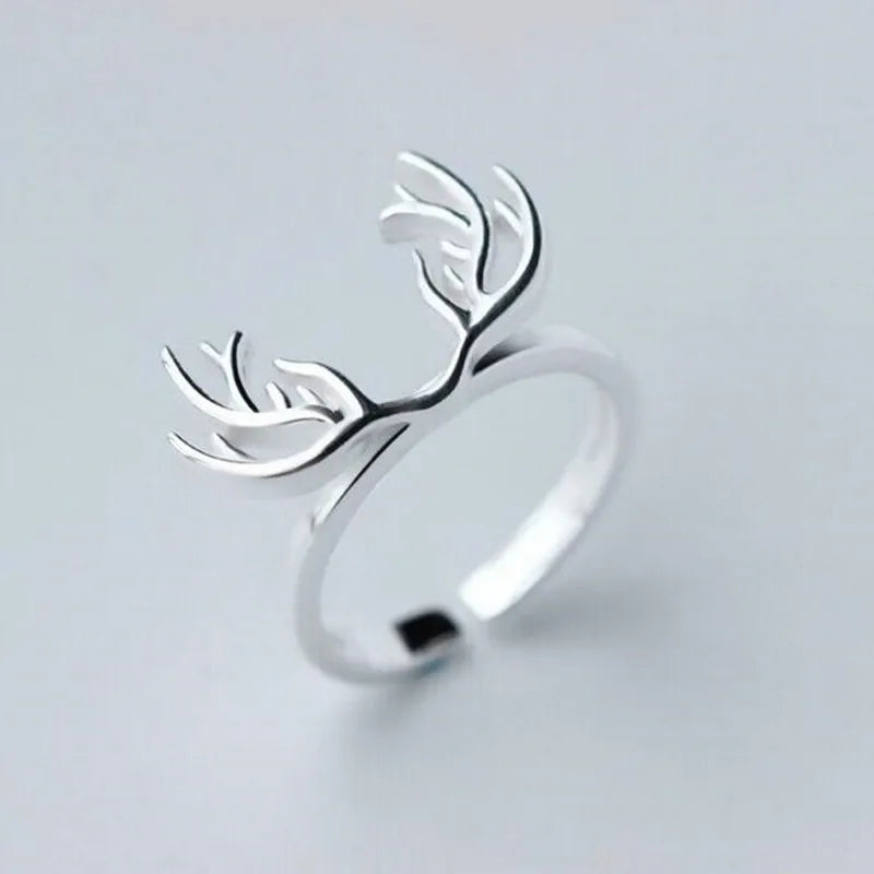 Hornring i sterlingsilver
