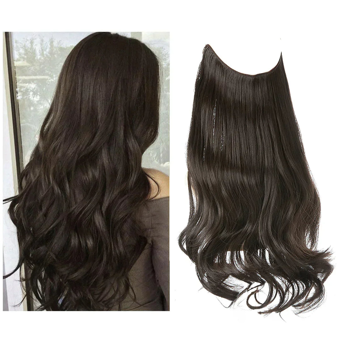 SecretHair | Premium äkta hårförlängning | 100% REMY-kvalitet | Sömlös volym och längd | Naturlig glans | Värmetålig och hållbar