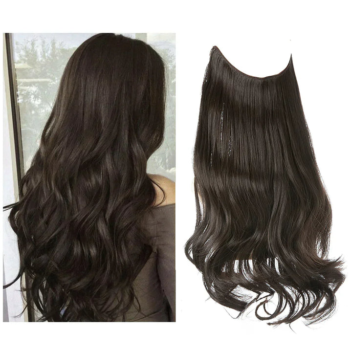SecretHair | Premium äkta hårförlängning | 100% REMY-kvalitet | Sömlös volym och längd | Naturlig glans | Värmetålig och hållbar