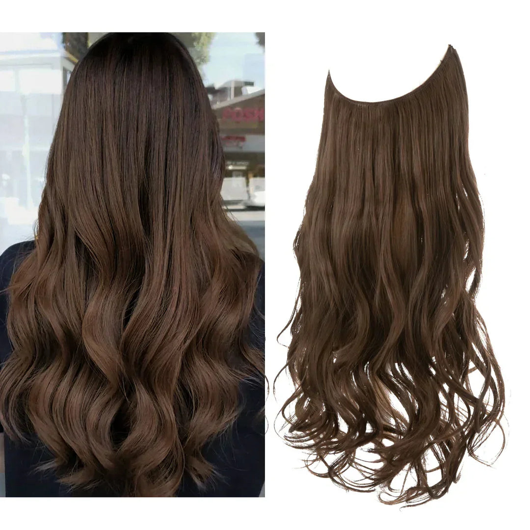 SecretHair | Premium äkta hårförlängning | 100% REMY-kvalitet | Sömlös volym och längd | Naturlig glans | Värmetålig och hållbar