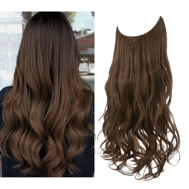 SecretHair | Premium äkta hårförlängning | 100% REMY-kvalitet | Sömlös volym och längd | Naturlig glans | Värmetålig och hållbar