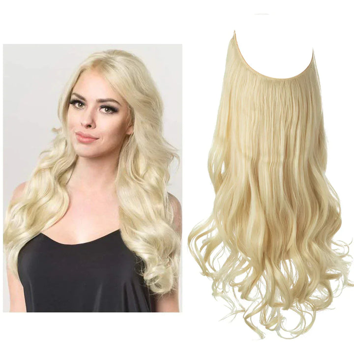 SecretHair | Premium äkta hårförlängning | 100% REMY-kvalitet | Sömlös volym och längd | Naturlig glans | Värmetålig och hållbar