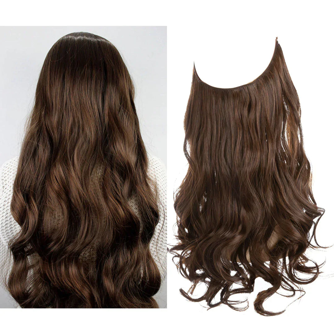 SecretHair | Premium äkta hårförlängning | 100% REMY-kvalitet | Sömlös volym och längd | Naturlig glans | Värmetålig och hållbar