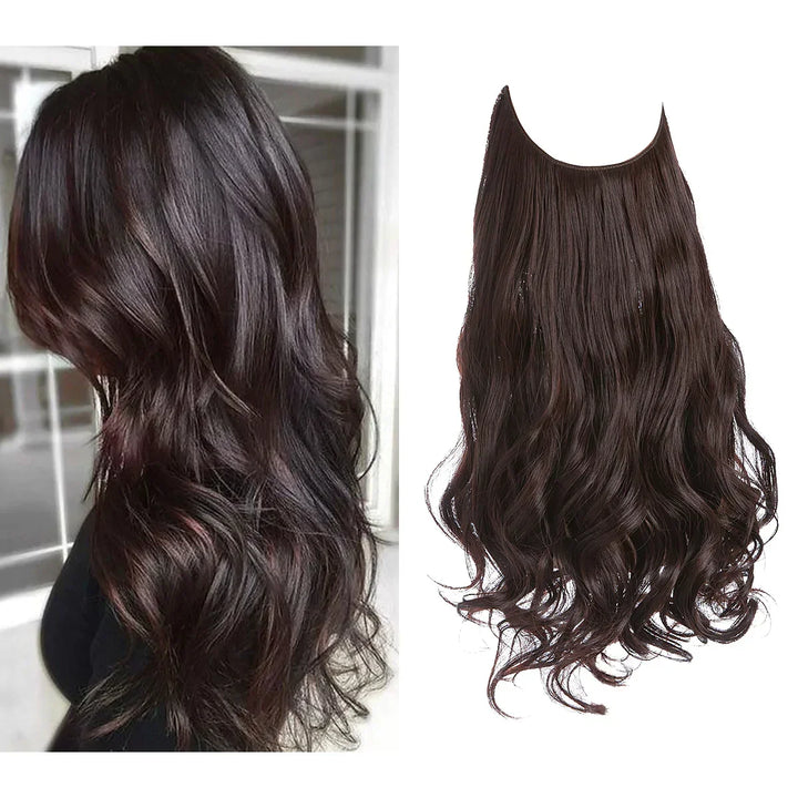 SecretHair | Premium äkta hårförlängning | 100% REMY-kvalitet | Sömlös volym och längd | Naturlig glans | Värmetålig och hållbar