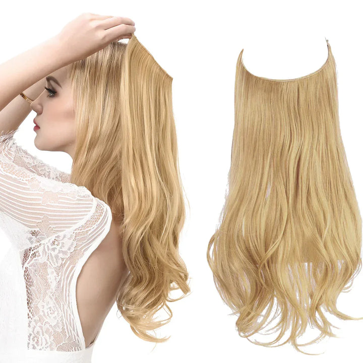 SecretHair | Premium äkta hårförlängning | 100% REMY-kvalitet | Sömlös volym och längd | Naturlig glans | Värmetålig och hållbar