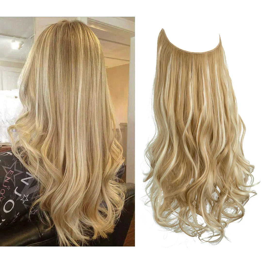SecretHair | Premium äkta hårförlängning | 100% REMY-kvalitet | Sömlös volym och längd | Naturlig glans | Värmetålig och hållbar