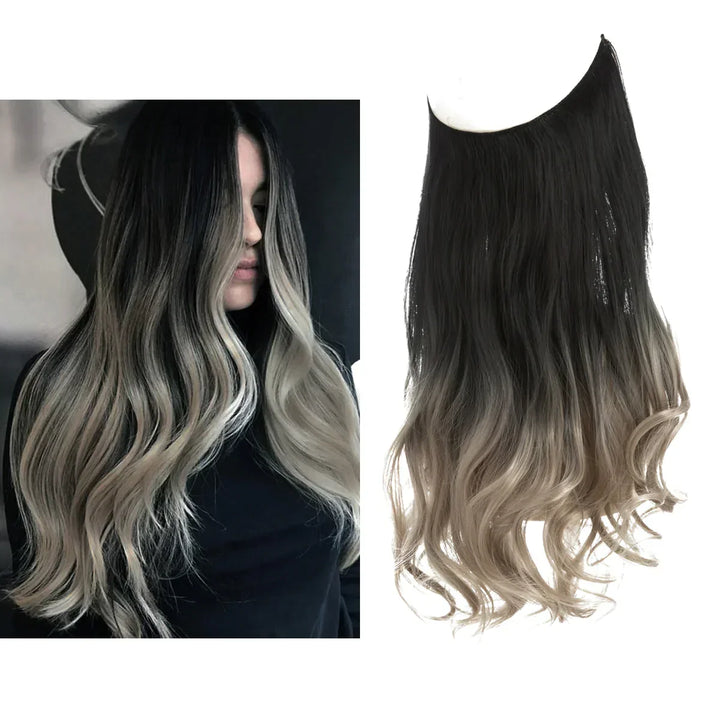 SecretHair | Premium äkta hårförlängning | 100% REMY-kvalitet | Sömlös volym och längd | Naturlig glans | Värmetålig och hållbar