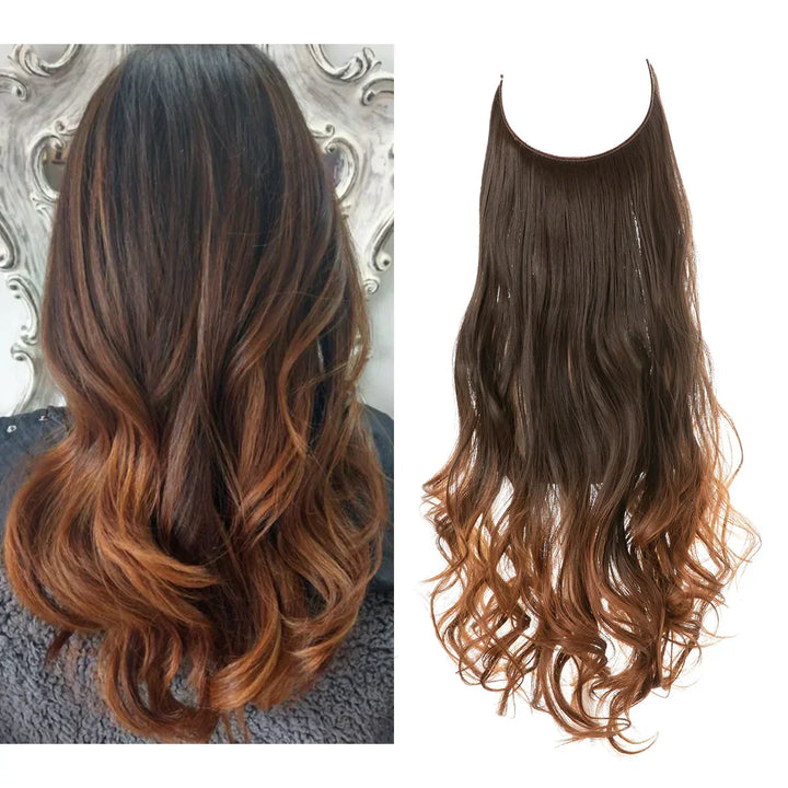 SecretHair | Premium äkta hårförlängning | 100% REMY-kvalitet | Sömlös volym och längd | Naturlig glans | Värmetålig och hållbar