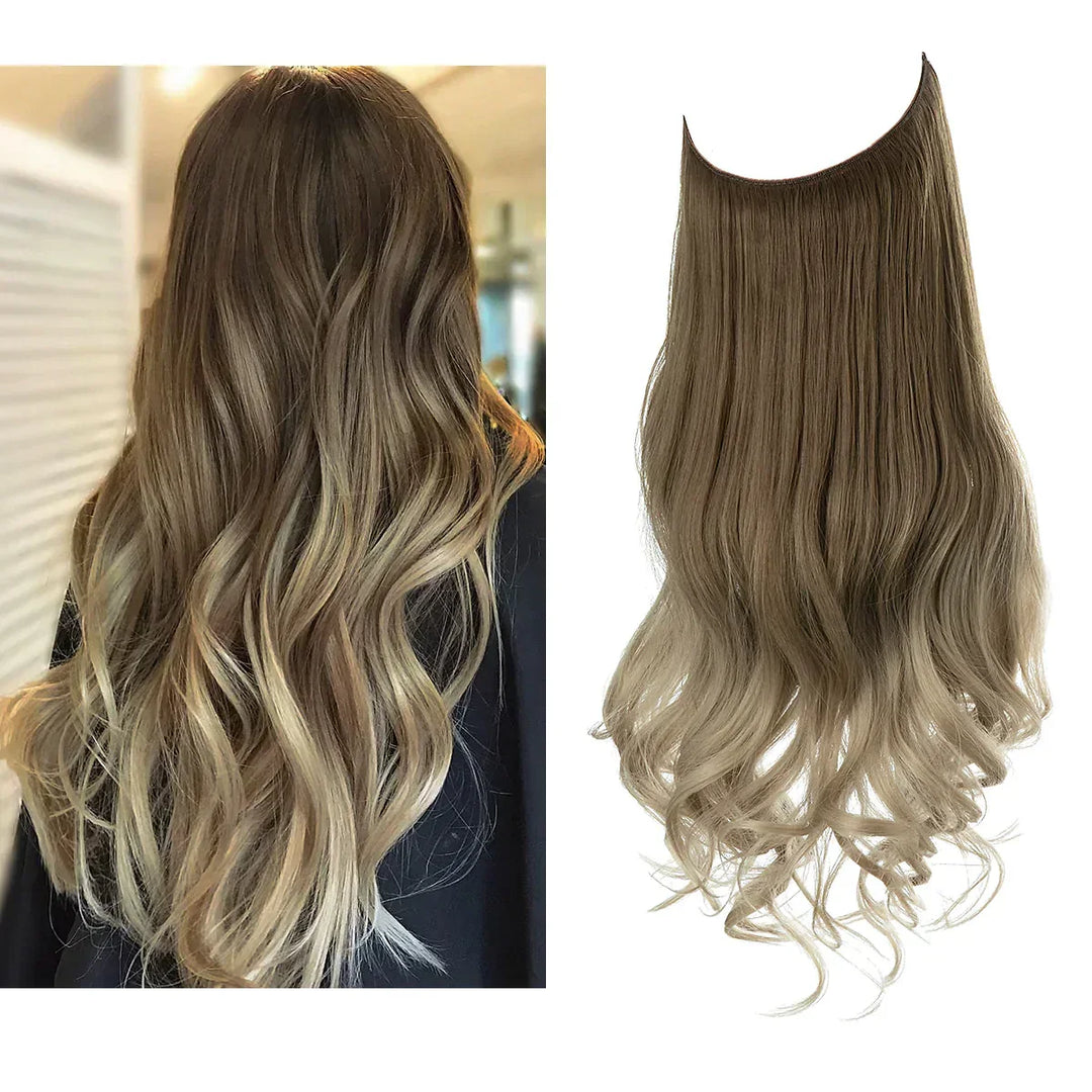SecretHair | Premium äkta hårförlängning | 100% REMY-kvalitet | Sömlös volym och längd | Naturlig glans | Värmetålig och hållbar