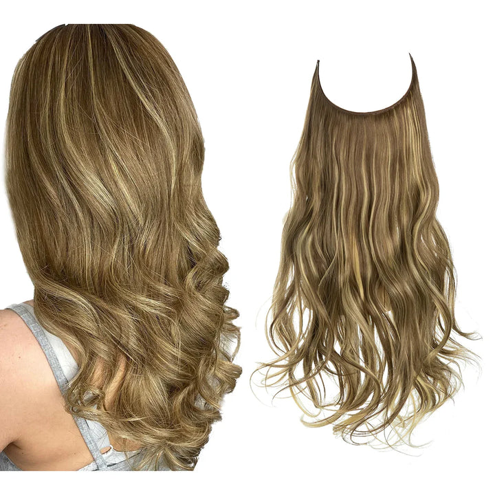 SecretHair | Premium äkta hårförlängning | 100% REMY-kvalitet | Sömlös volym och längd | Naturlig glans | Värmetålig och hållbar