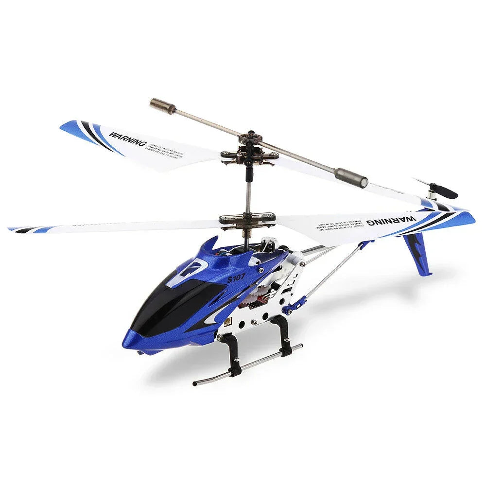 Oförstörbar RC-helikopter Hercules 3.5CH Mini RC-helikopter med gyroskop, karmosinröd