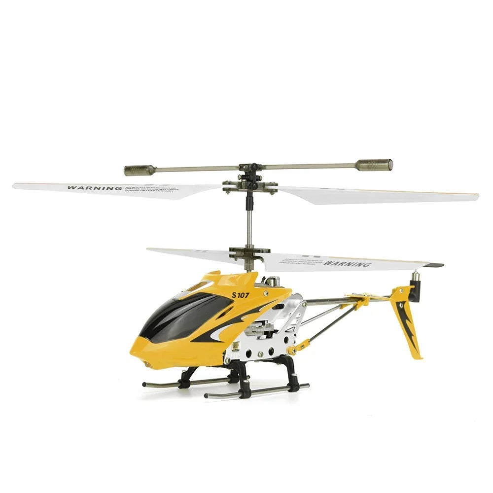 Oförstörbar RC-helikopter Hercules 3.5CH Mini RC-helikopter med gyroskop, karmosinröd