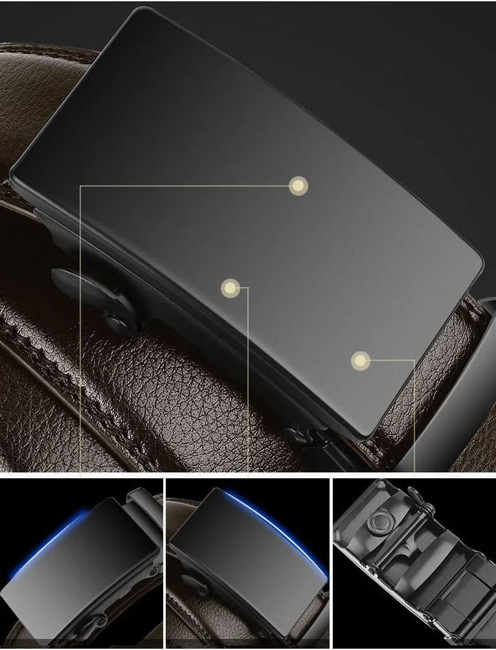 EliteStrap Luxe-bälte i PU-läder – Elegant och Justerbart