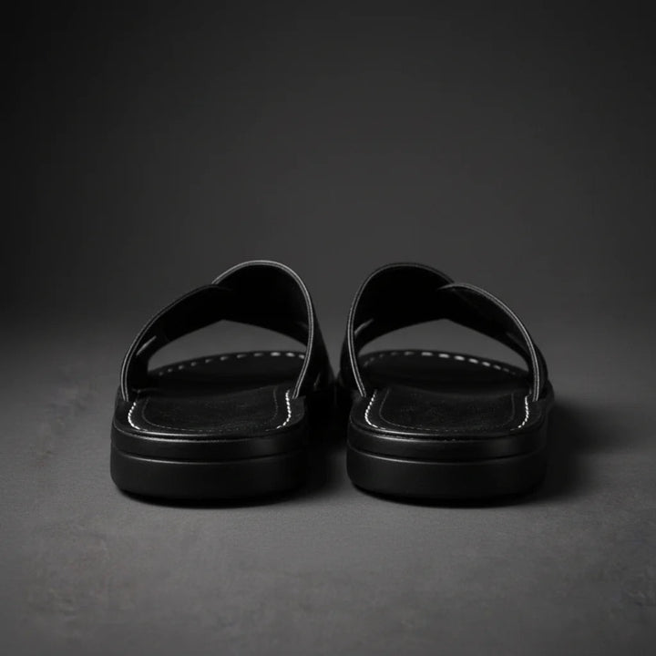 Herrsandaler | Design med korsade remmar & slip-in-komfort