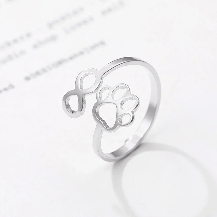 Justerbar Infinity Tassring – Rostfritt stål