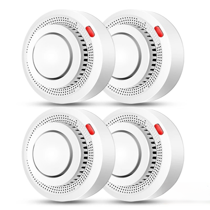 Smart WiFi-rökdetektor brandlarm 85 dB – SafeSense