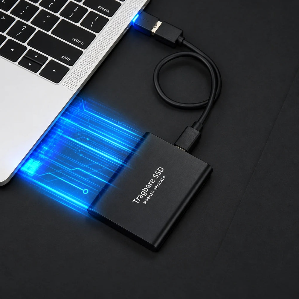 Ultrasnabb SSD på 128 TB med kompakt, robust konstruktion
