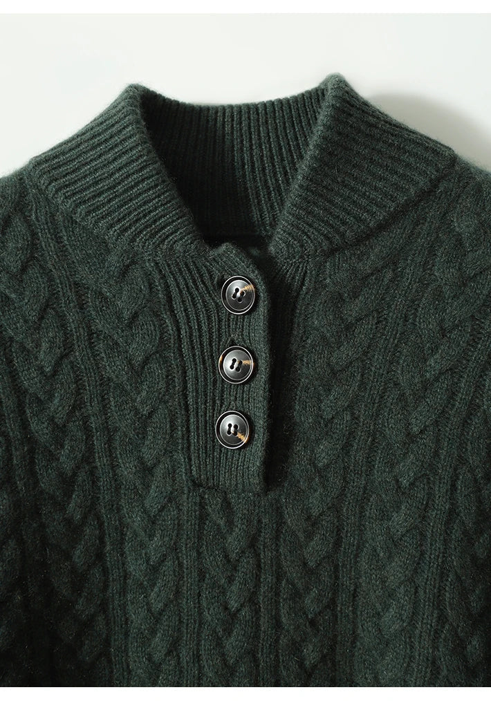 Arden kashmircardigan med knappar