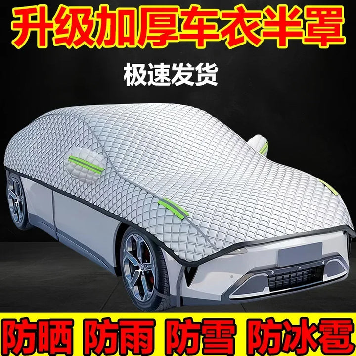 AutoProtect biltäcke | Vattentät &amp; UV-beständig | Årligt skydd mot sol, snö &amp; hagel