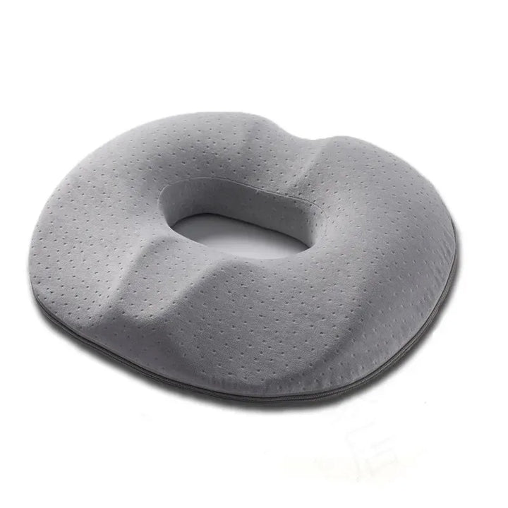 OrthoRelax | Sittdyna i minnesskum | Avlastning för svanskota och rygg | Ergonomisk och bekväm
